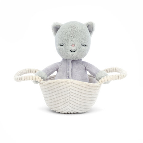 Jellycat Knuffel Rock-a-Bye Kitten Jellycat Knuffel Rock-a-Bye Kitten