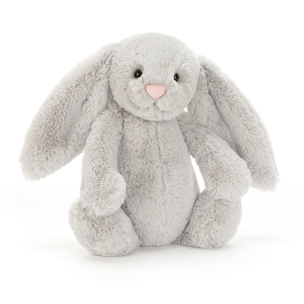 Jellycat Knuffel Bashful Silver Bunny Little Jellycat Knuffel Bashful Silver Bunny Little