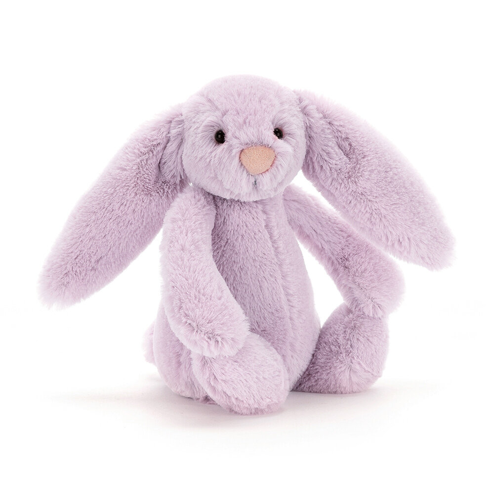Jellycat Knuffel Bashful Lilac Bunny Original Jellycat Knuffel Bashful Lilac Bunny Original