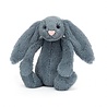 Jellycat Knuffel Bashful Dusky Blue Bunny Little Jellycat Knuffel Bashful Dusky Blue Bunny Little
