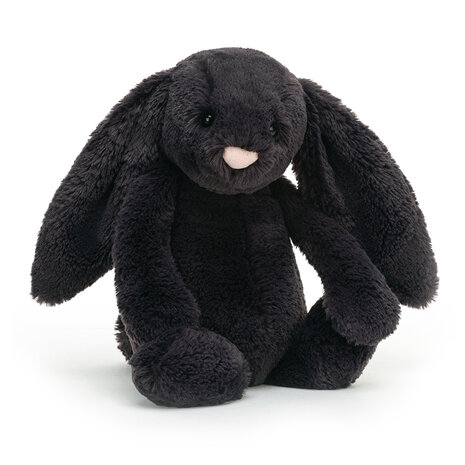 Jellycat Knuffel Bashful Inky Bunny Little Jellycat Knuffel Bashful Inky Bunny Little