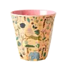 Rice Melamine Beker set van 6 Funky Prints Pink