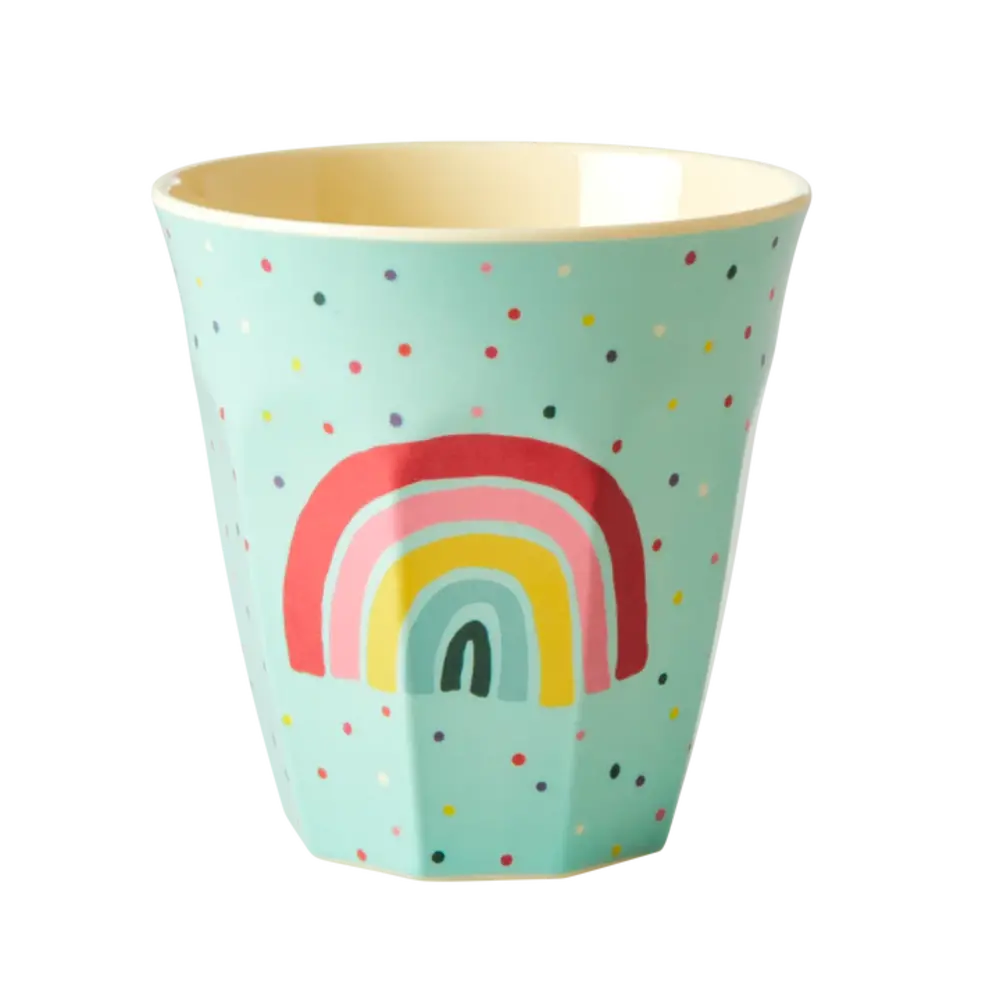 Rice Melamine Beker set van 6 Funky Prints Pink Rice Melamine Beker set van 6 Funky Prints Pink