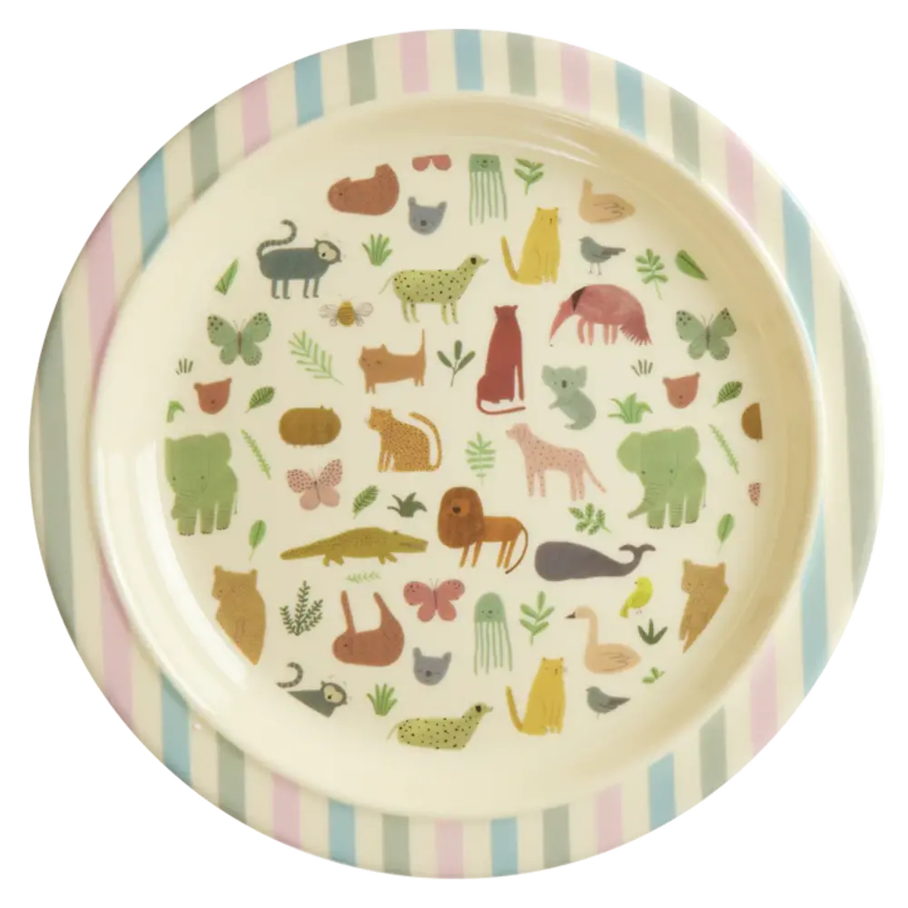 Rice Melamine Bord Sweet Jungle Rice Melamine Bord Sweet Jungle