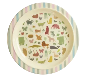Rice Melamine Bord Sweet Jungle Rice Melamine Bord Sweet Jungle