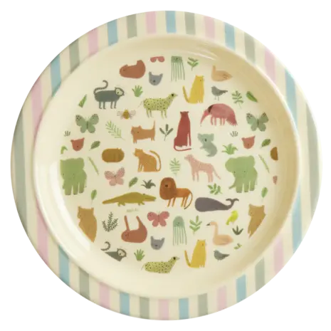 Rice Melamine Bord Sweet Jungle Rice Melamine Bord Sweet Jungle