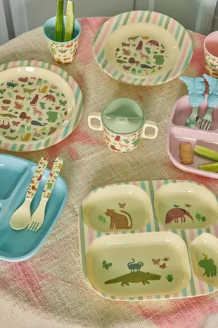 Rice Melamine Bord Sweet Jungle Rice Melamine Bord Sweet Jungle
