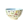 Rice Melamine Kom - Medium - Sweet Jungle Blauw