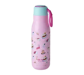Rice Roestvrijstalen Fles Pink Sweet Cake Rice Roestvrijstalen Fles Pink Sweet Cake