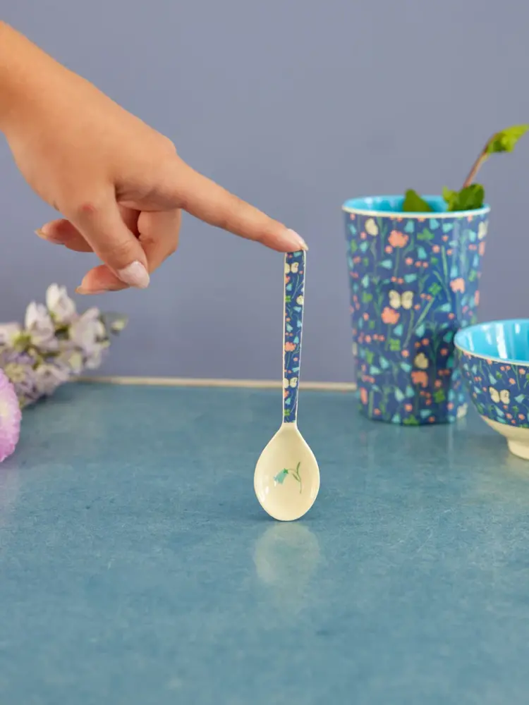 Rice Melamine Theelepetje Butterfly Field Rice Melamine Theelepetje Butterfly Field