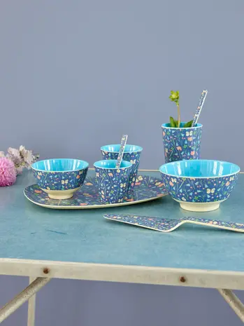 Rice Melamine Theelepetje Butterfly Field Rice Melamine Theelepetje Butterfly Field