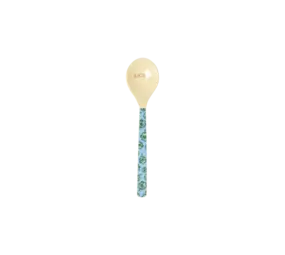 Rice Melamine Theelepetje Blue Good Luck Rice Melamine Theelepetje Blue Good Luck