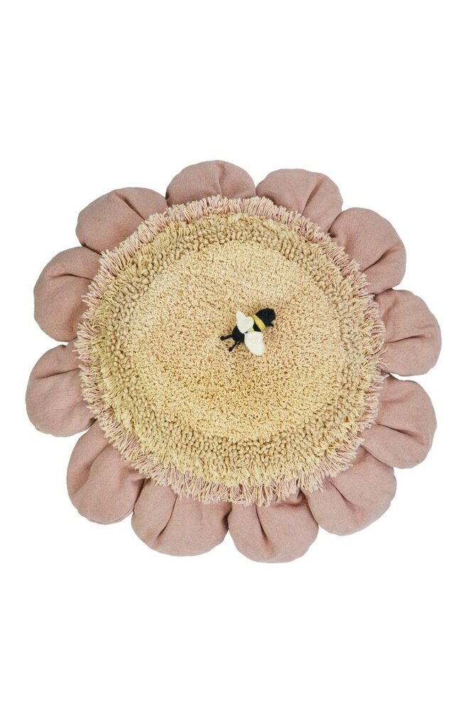 Lorena Canals Vloerkussen Roze Daisy Lorena Canals Vloerkussen Roze Daisy