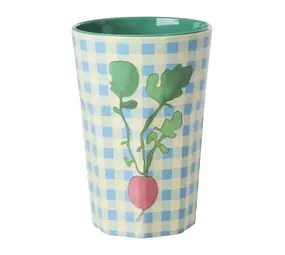 Rice Melamine Beker Ravishing Radish Large Rice Melamine Beker Ravishing Radish Large
