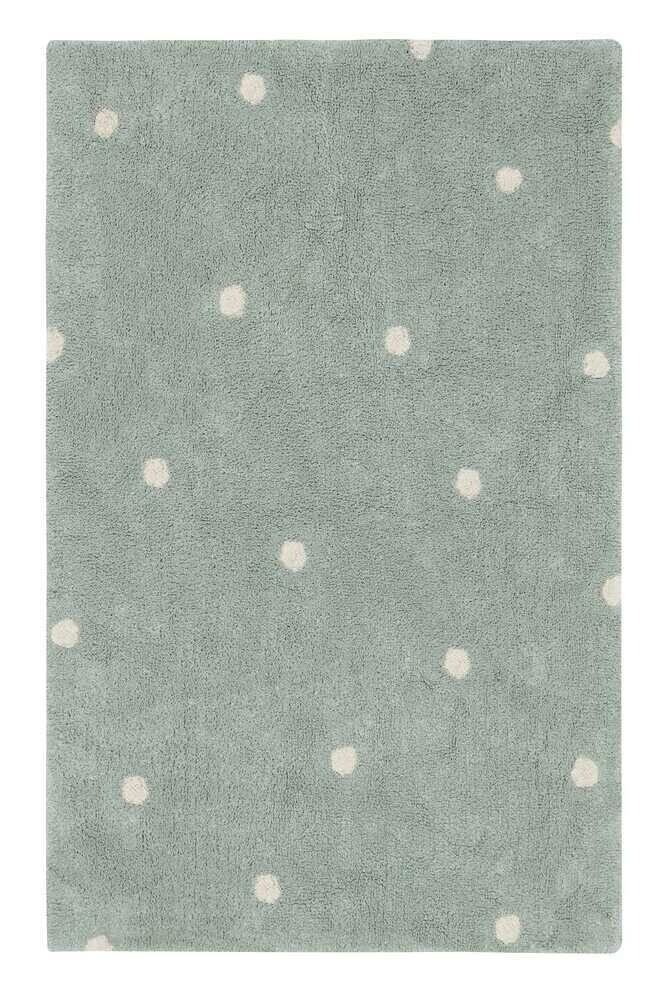 Lorena Canals Wasbaar Vloerkleed Mini Dot Blue Sage Lorena Canals Wasbaar Vloerkleed Mini Dot Blue Sage