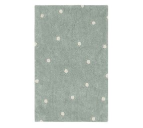 Lorena Canals Wasbaar Vloerkleed Mini Dot Blue Sage Lorena Canals Wasbaar Vloerkleed Mini Dot Blue Sage