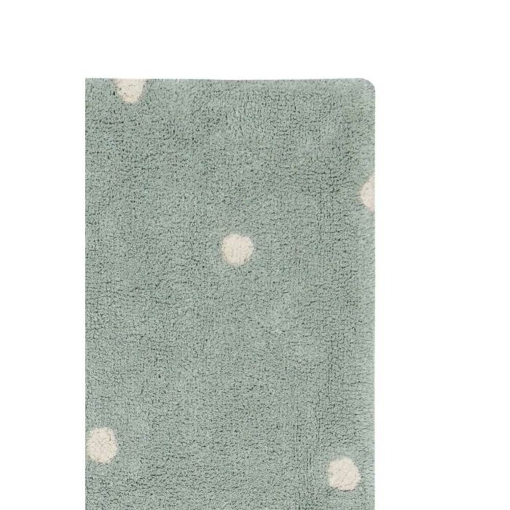 Lorena Canals Wasbaar Vloerkleed Mini Dot Blue Sage Lorena Canals Wasbaar Vloerkleed Mini Dot Blue Sage