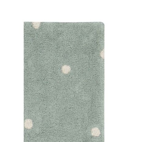 Lorena Canals Wasbaar Vloerkleed Mini Dot Blue Sage Lorena Canals Wasbaar Vloerkleed Mini Dot Blue Sage