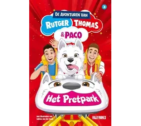 Boek De Avonturen van Rutger, Thomas en Paco 3 Het pretpark Boek De Avonturen van Rutger, Thomas en Paco 3 Het pretpark