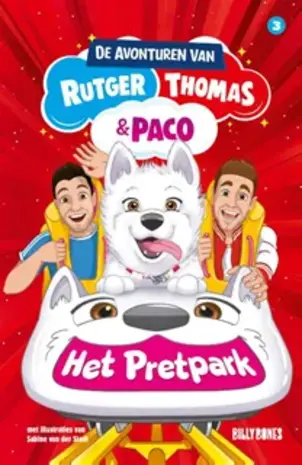 Boek De Avonturen van Rutger, Thomas en Paco 3 Het pretpark Boek De Avonturen van Rutger, Thomas en Paco 3 Het pretpark