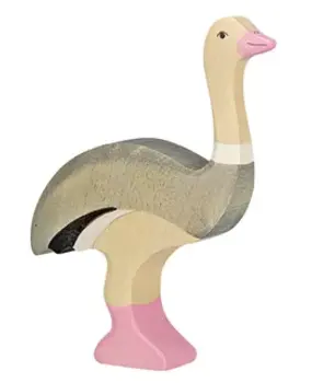 Holztiger Struisvogel 80172