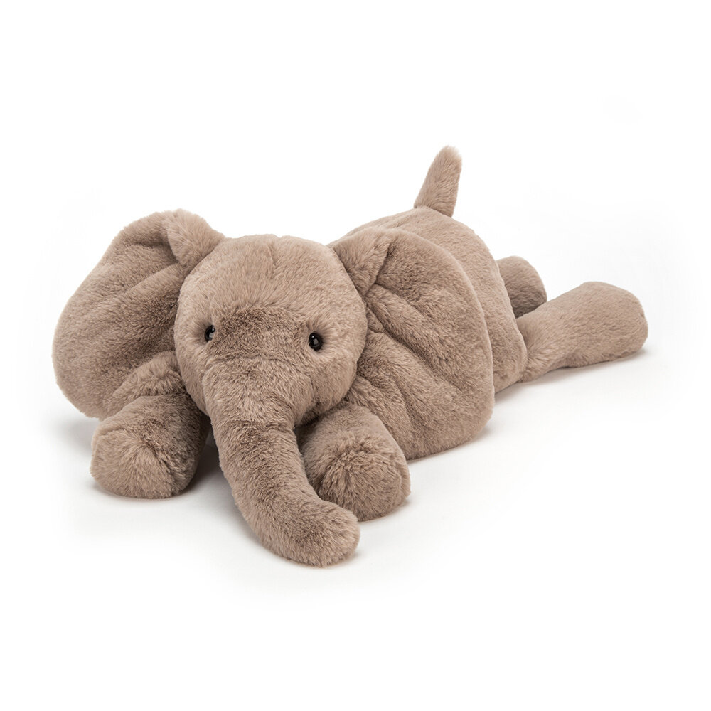 Jellycat Knuffel Olifant Smudge Elephant Original Jellycat Knuffel Olifant Smudge Elephant Original