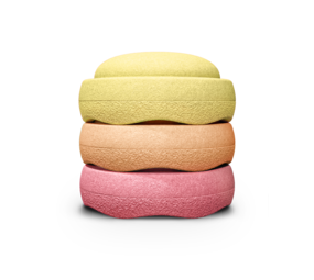 Stapelstein Warm Pastel 3 stapelstenen Stapelstein Warm Pastel 3 stapelstenen