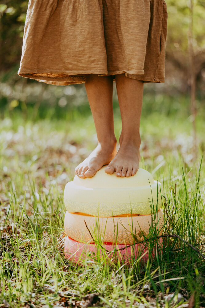 Stapelstein Warm Pastel 3 stapelstenen Stapelstein Warm Pastel 3 stapelstenen