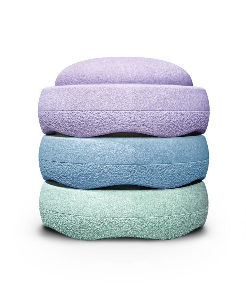 Stapelstein Cool Pastel 3 stapelstenen Stapelstein Cool Pastel 3 stapelstenen