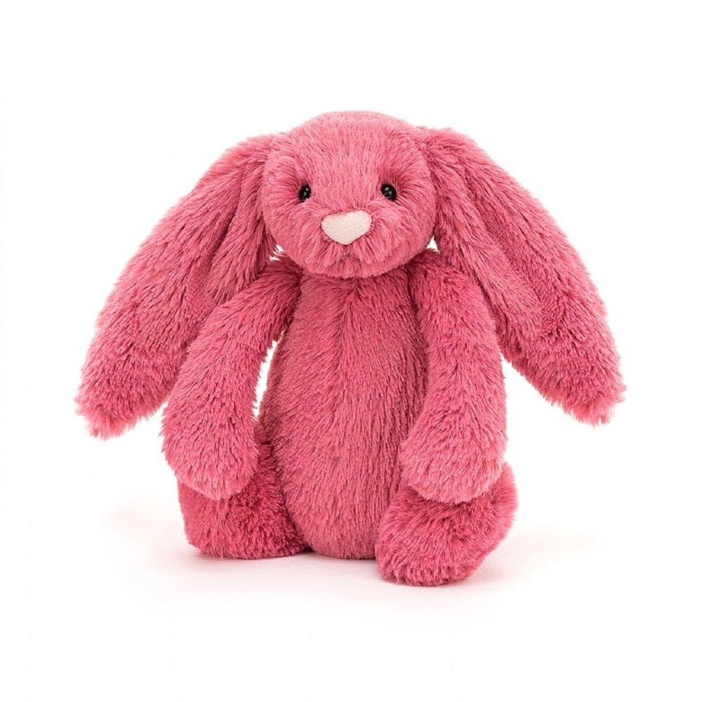 Jellycat Knuffel Bashful Cerise Bunny Little Jellycat Knuffel Bashful Cerise Bunny Little