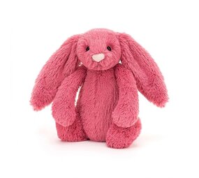 Jellycat Knuffel Bashful Cerise Bunny Little Jellycat Knuffel Bashful Cerise Bunny Little