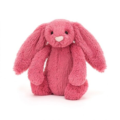 Jellycat Knuffel Bashful Cerise Bunny Little Jellycat Knuffel Bashful Cerise Bunny Little