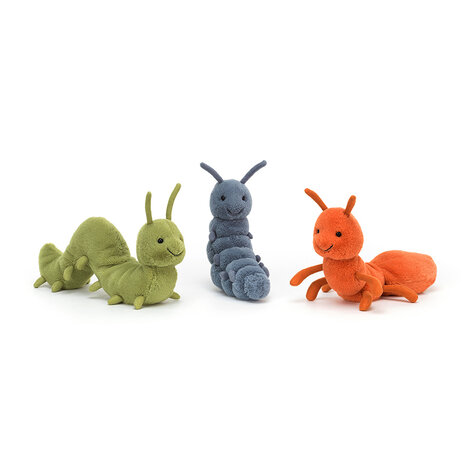 Jellycat Knuffel Rups Wriggidig Caterpillar Jellycat Knuffel Rups Wriggidig Caterpillar