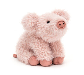 Jellycat Knuffel Varkentje Curvie pig Jellycat Knuffel Varkentje Curvie pig