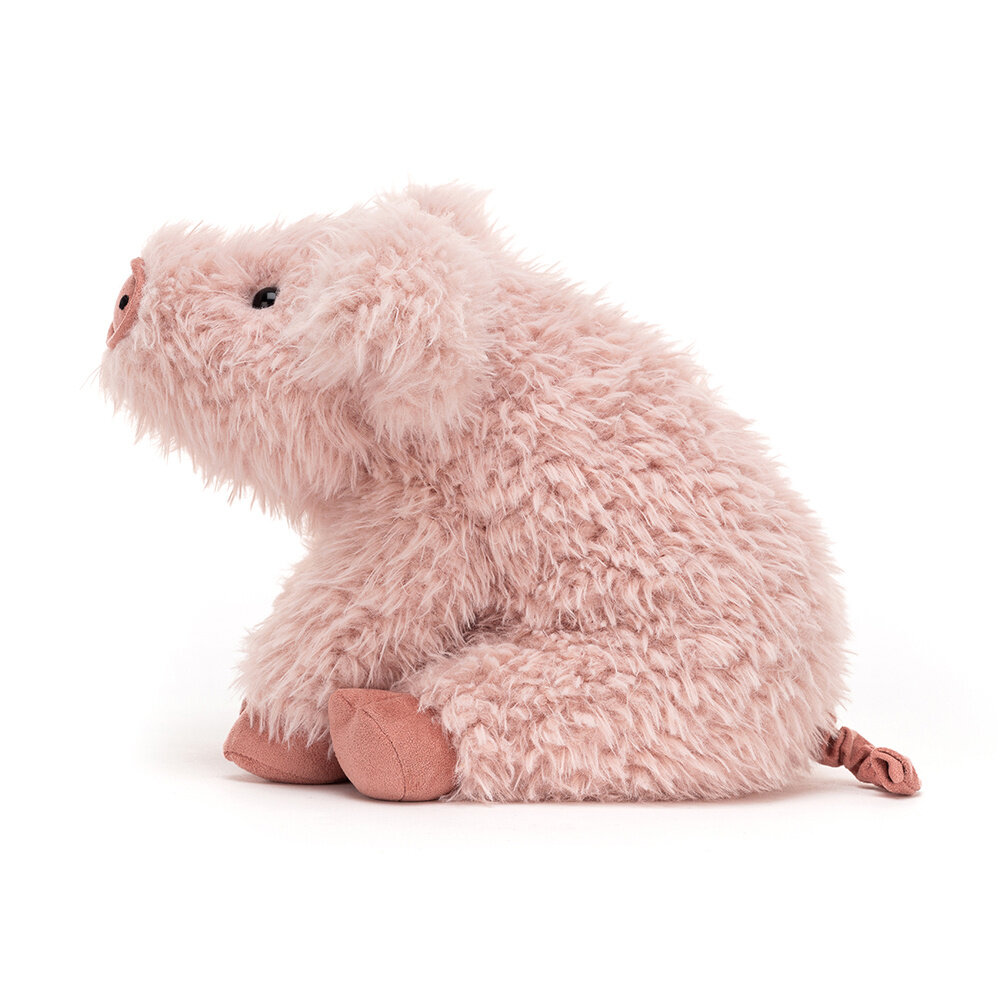 Jellycat Knuffel Varkentje Curvie pig Jellycat Knuffel Varkentje Curvie pig