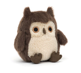 Jellycat Knuffel Uil Brown Owling