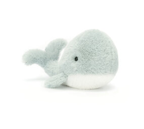 Jellycat Knuffel Walvis Wavelly Whale Grey Jellycat Knuffel Walvis Wavelly Whale Grey