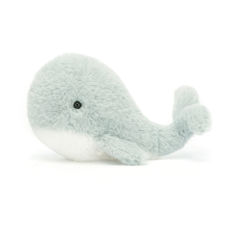 Jellycat Knuffel Walvis Wavelly Whale Grey Jellycat Knuffel Walvis Wavelly Whale Grey