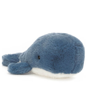 Jellycat Knuffel Walvis Wavelly Whale Blue