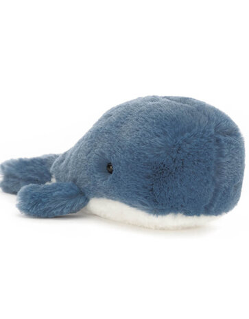Jellycat Knuffel Walvis Wavelly Whale Blue Jellycat Knuffel Walvis Wavelly Whale Blue