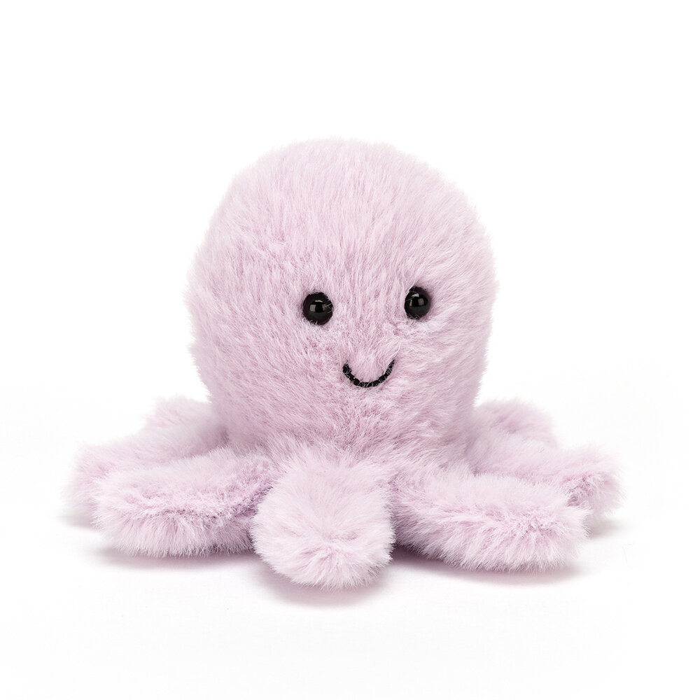 Jellycat Knuffel Fluffy Octopus Jellycat Knuffel Fluffy Octopus