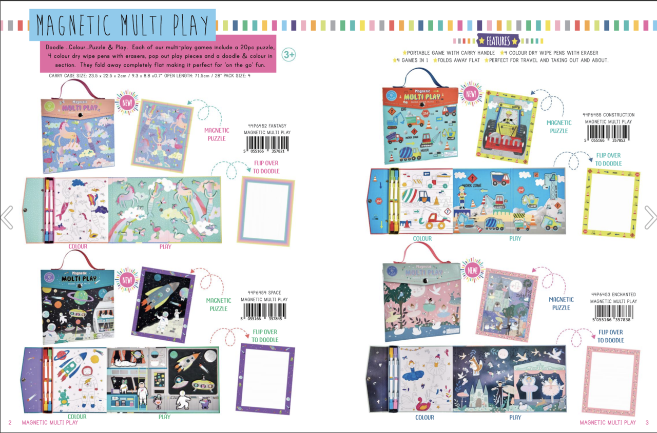 Floss & Rock Magnetic Play Scenes Pets