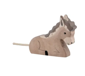 Holztiger Boerderijdieren Ezel liggend 80048 Holztiger Boerderijdieren Ezel liggend 80048