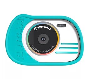 KidyWolf KIDYCAM Waterdichte Camera Cyaan KidyWolf KIDYCAM Waterdichte Camera Cyaan