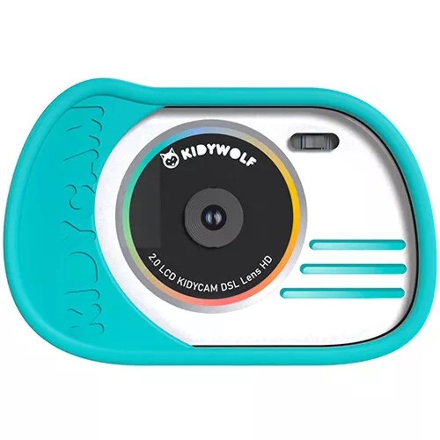 KIDYCAM Waterdichte Camera Cyaan afbeelding