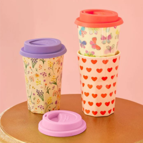 Rice Siliconen deksel voor Large Beker