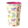 Rice Melamine Beker - Large - Butterfly