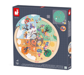 Janod Puzzel De Tuin - Seizoenen (rond) Janod Puzzel De Tuin - Seizoenen (rond)