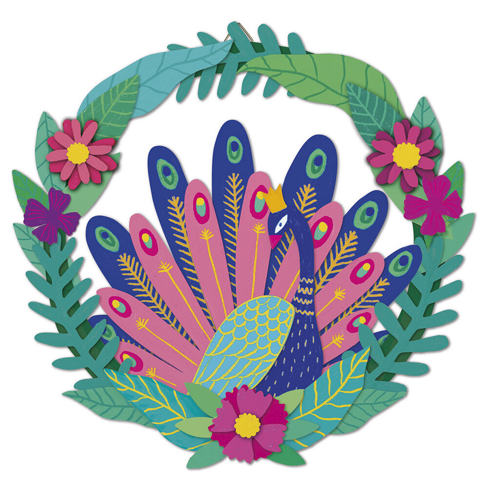 Janod Atelier - Pauw decoractie maken Janod Atelier - Pauw decoractie maken