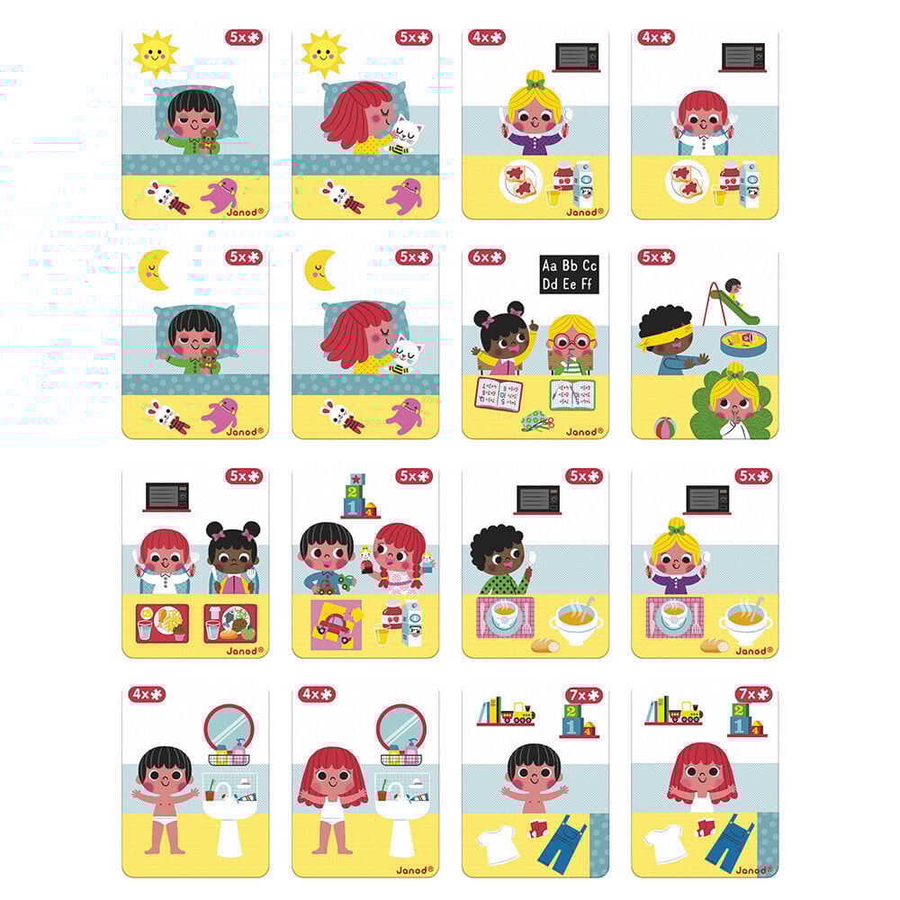 Janod Magnetibook Klok kijken Janod Magnetibook Klok kijken